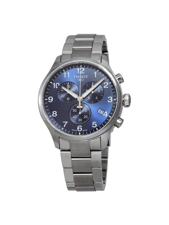 NWT Tissot Chrono XL Classic Blue Dial Men\'s Watch
